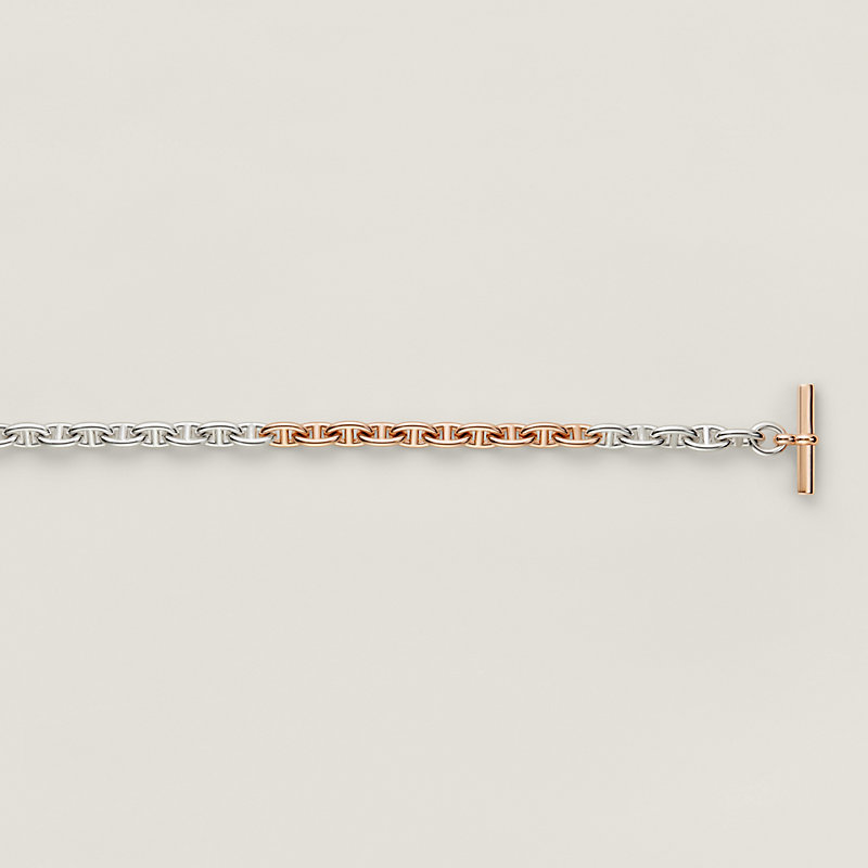Chaine d'ancre Double Tour bracelet, small model | Hermès USA